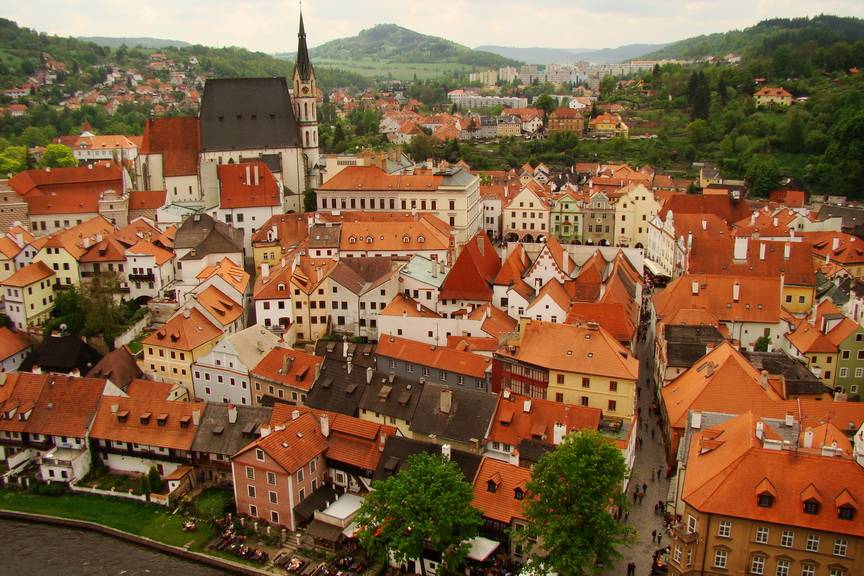 Экскурсия в чешский крумлов и замок глубока над влтавой из праги отзывы