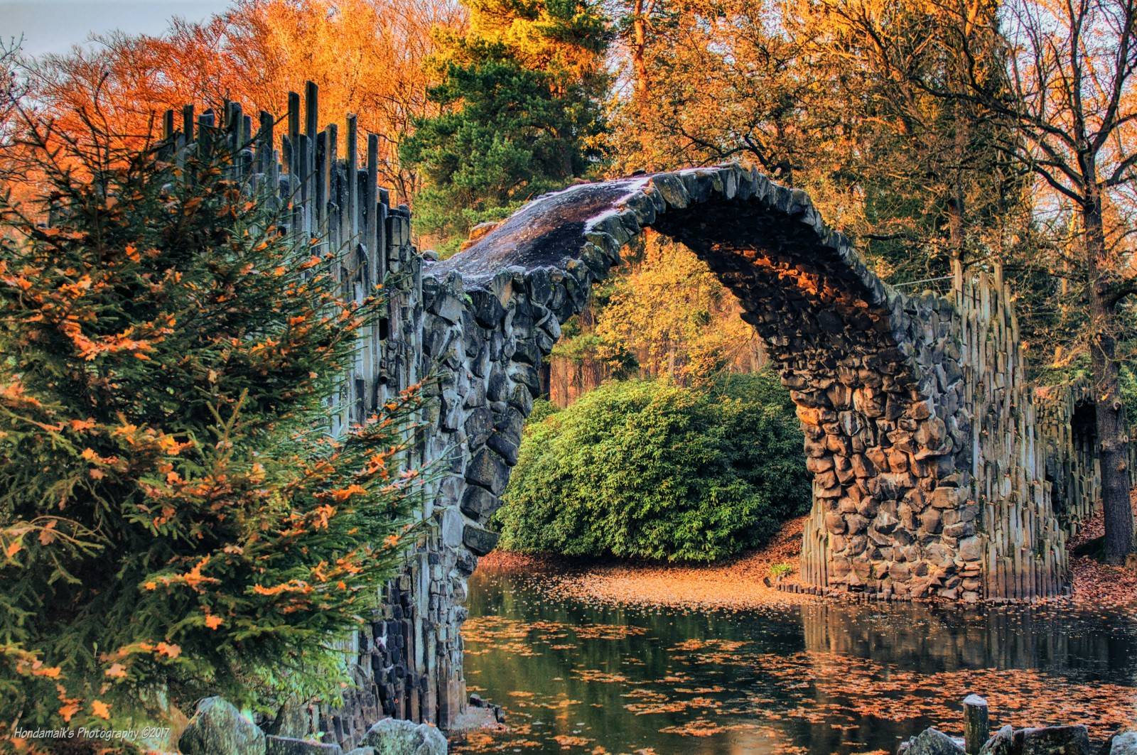 Дьявольский мост или мост ракотцбрюке в германии