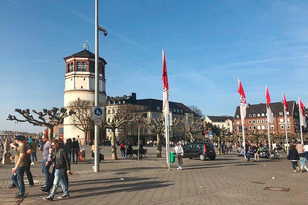 Город дюссельдорф и его главные достопримечательности с описанием и фото